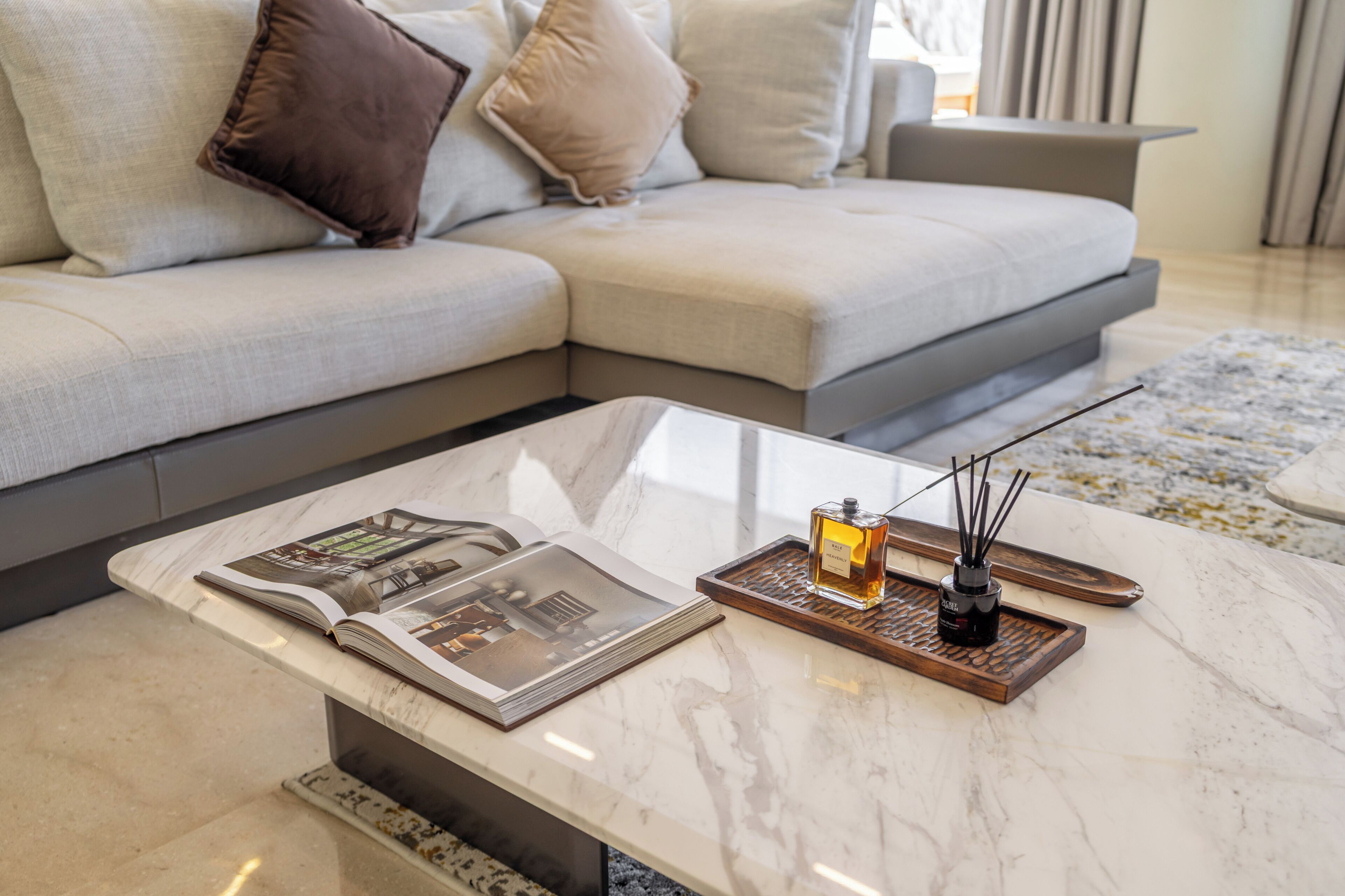 Villa Deluxe, 2 chambres, piscine privée | Coin séjour