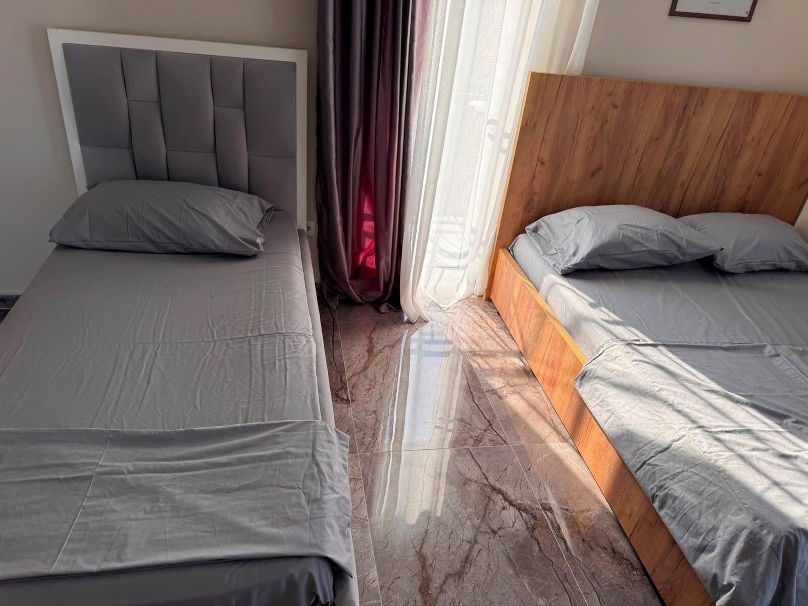 Family Quadruple Room, Balcony, Beach View | Desk, iron/ironing board (on request), WiFi (free)