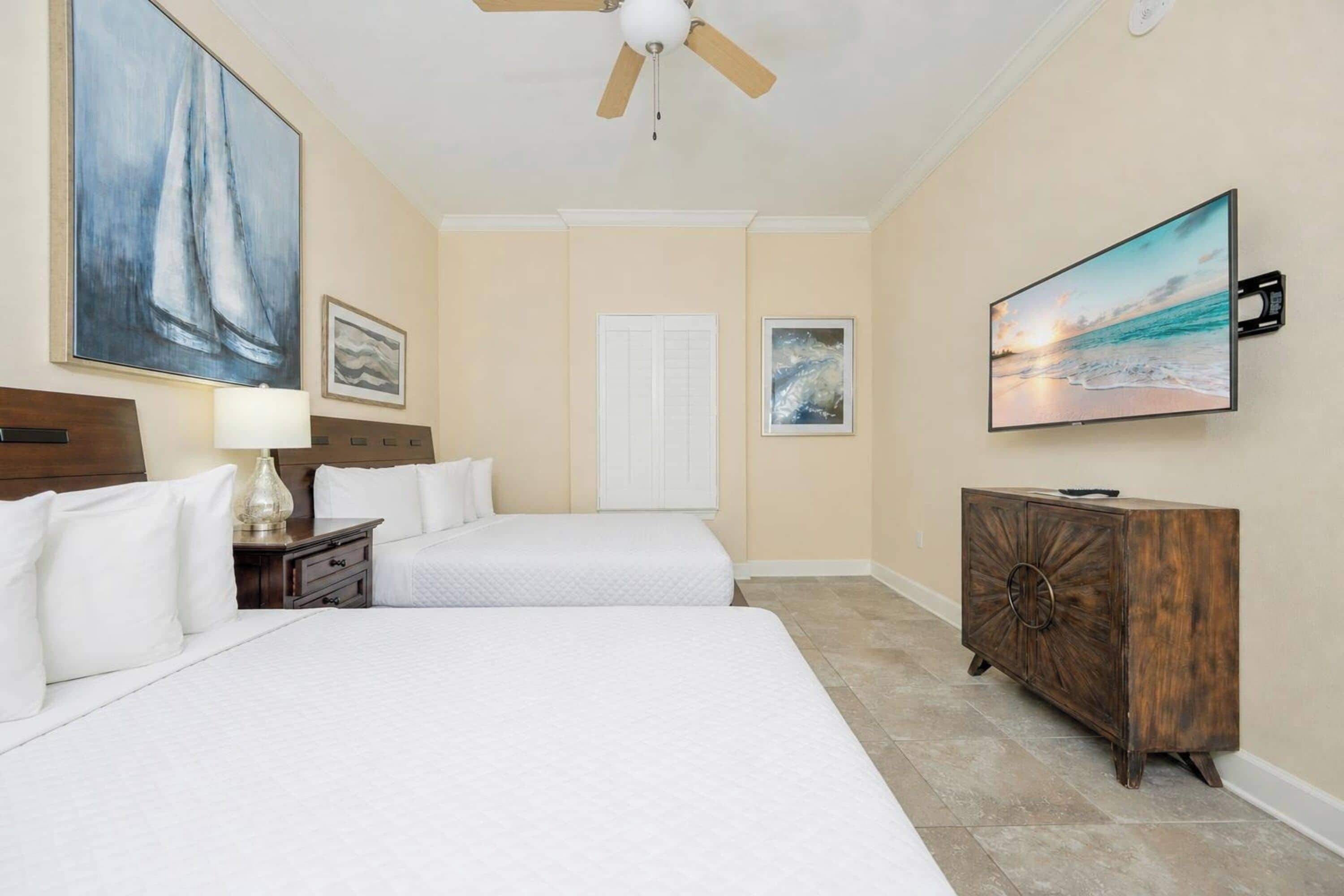 Signature Condo, 3 Bedrooms, Air conditioning, Beach View | Iron/ironing board, free WiFi, individually decorated