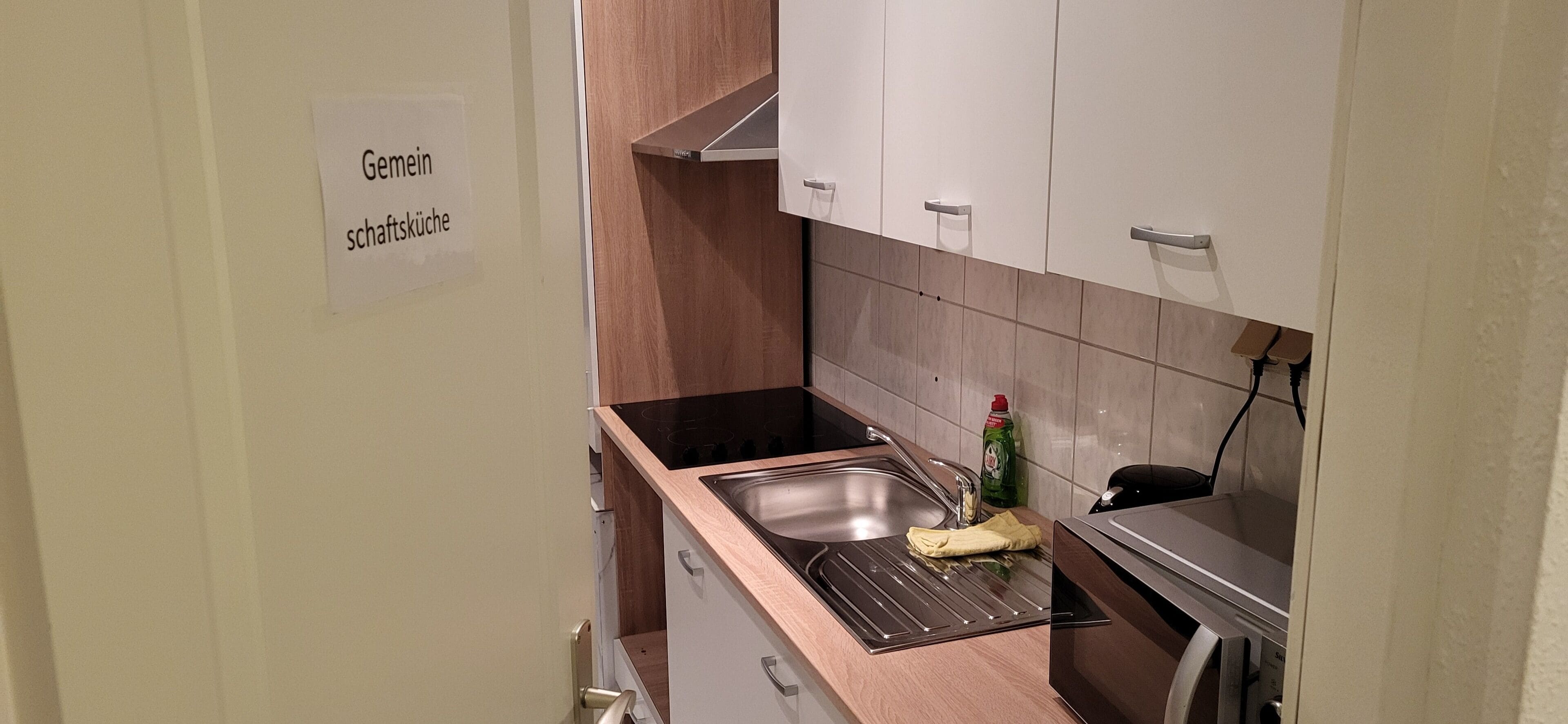 Cocina privada | Frigobar y microondas 