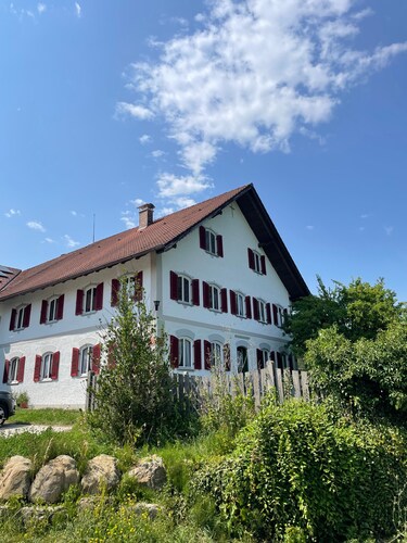 Ferme « Hohe Bleick » : vue montagne, terrasse privée et Wi-Fi