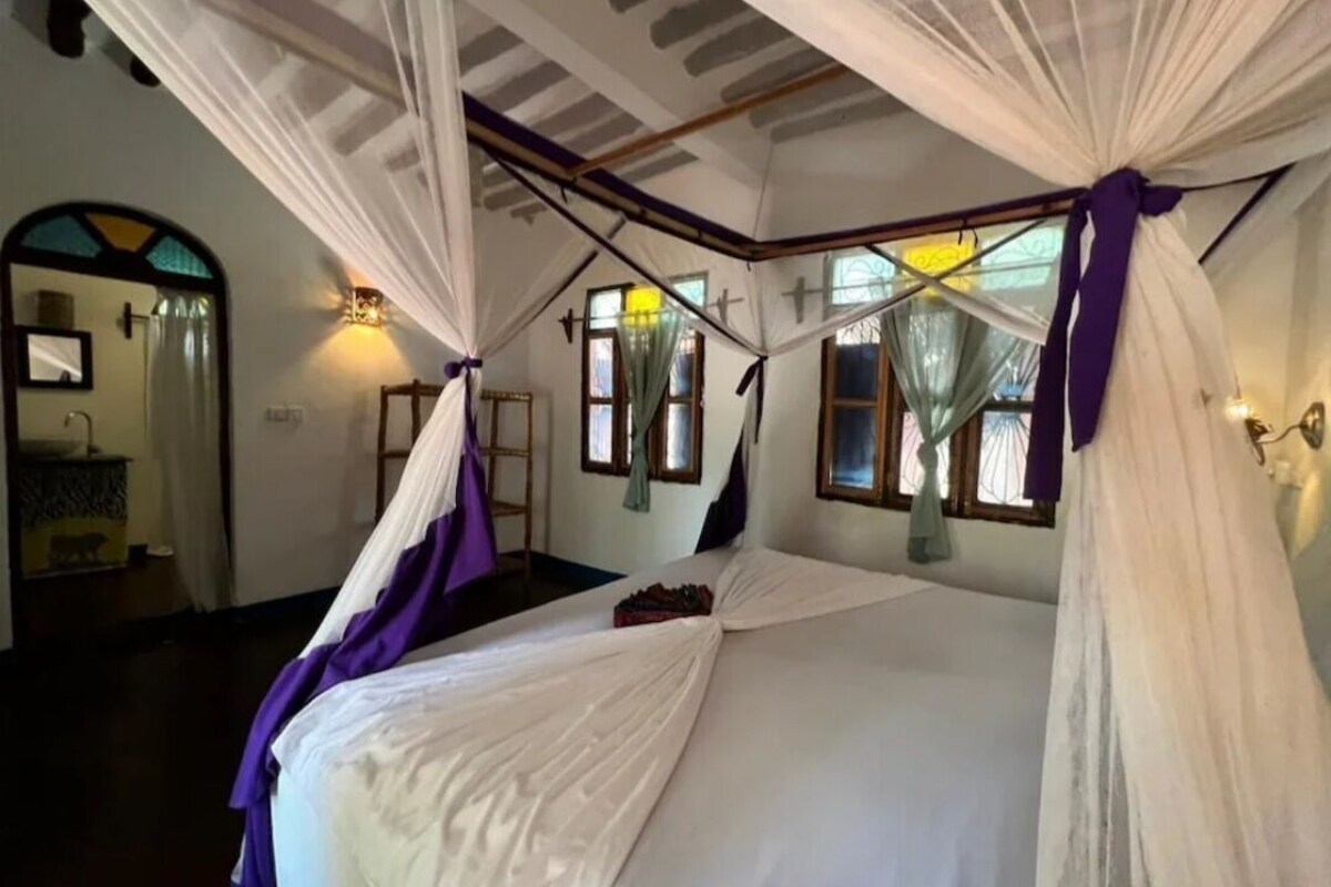 Kamar Double Comfort, pemandangan kebun | Seprai linen