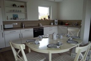 Private kitchen - Holiday home on the dike (Büsum)