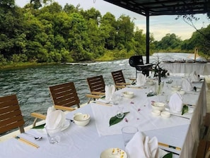 Área para banquetes al aire libre
