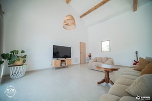 Living area - La Vila Fontaine - Nîmes - Air Conditioning - Swimming Pool (Langlade)