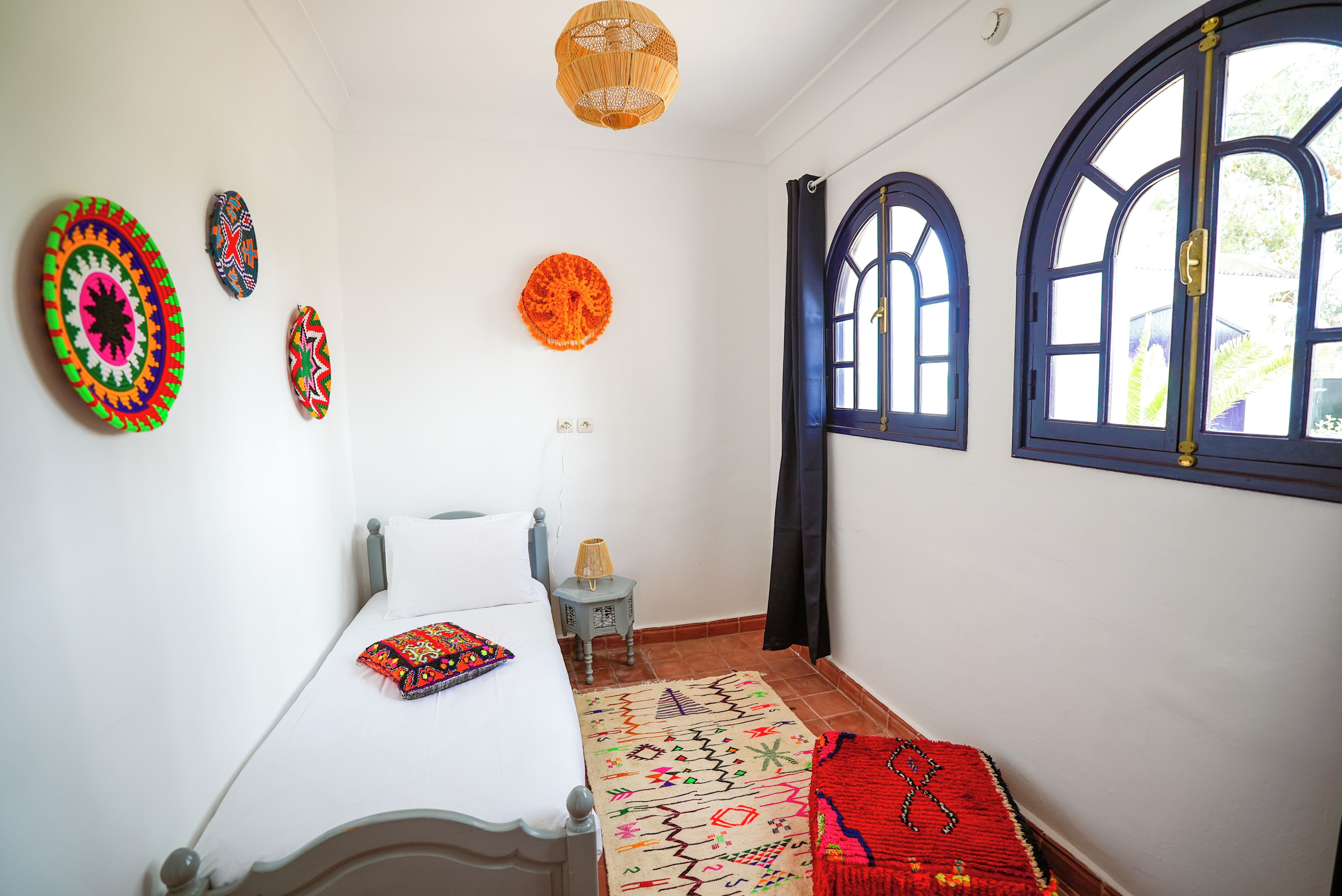 Habitación familiar, vistas al jardín