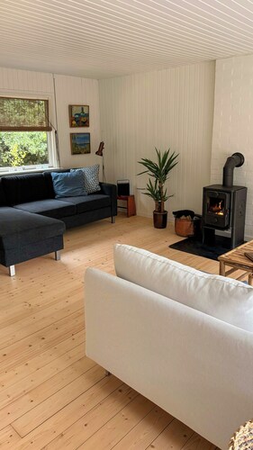Traditional summer cottage near Bratten beach