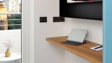 Superior Apartment, Balcony, City View | Premium bedding, in-room safe, desk, blackout drapes