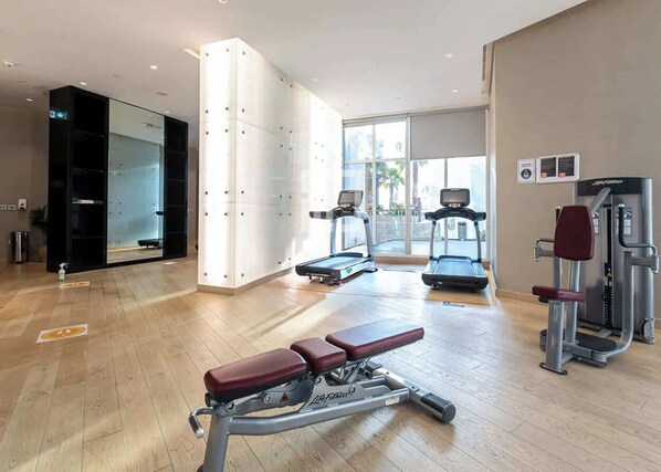 Fitness facility - StayShort - Studio in Business Bay Balcony that Sleeps 2 (Business Bay)