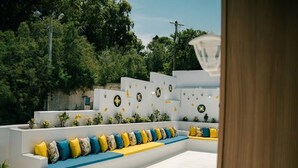 Deluxe Villa, Balcony, Sea View | Teres/patio