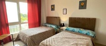 Terrific 3-bedroom apartment with AC and Free-Wifi in lovely Madinty Garden View