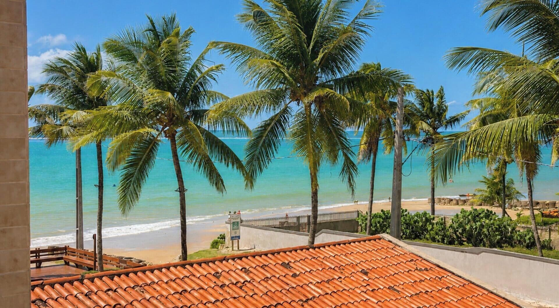 Comfort Studio | Beach | On the beach, white sand, beach umbrellas