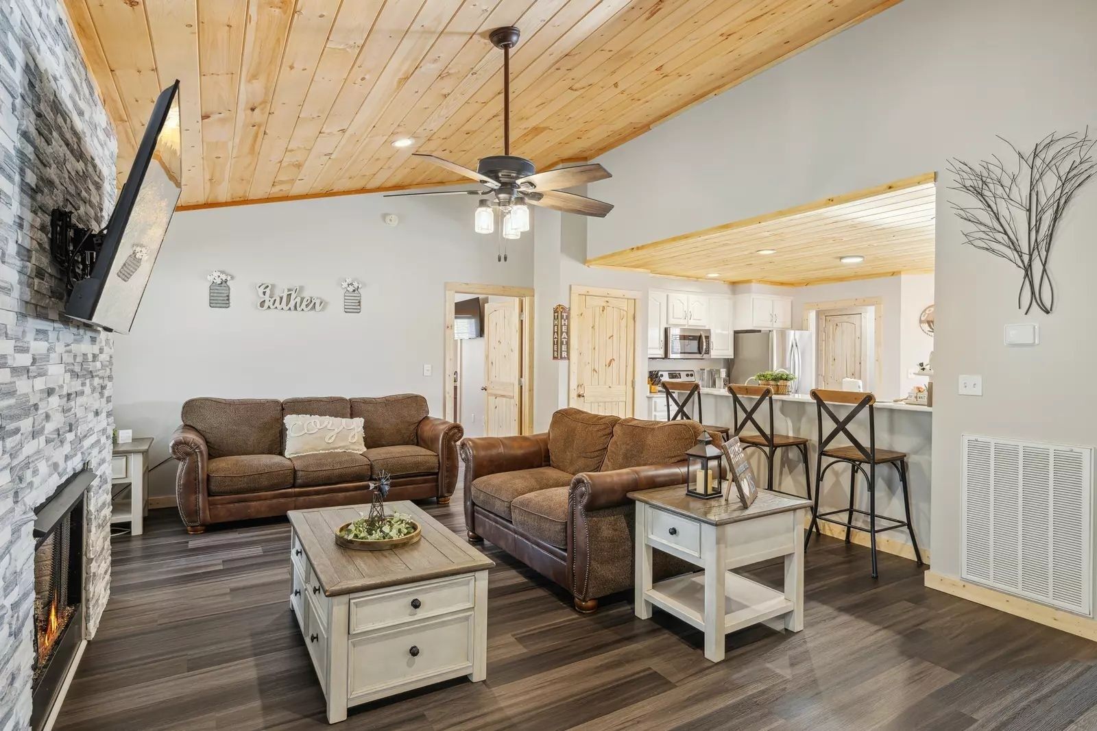 Ferienhütte, 3 Schlafzimmer | Wohnbereich