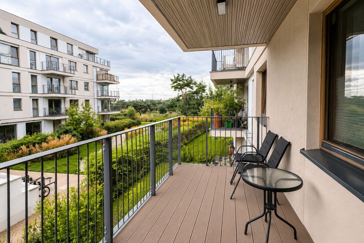 Comfort Apartment, Balcony, Courtyard View | Balcony