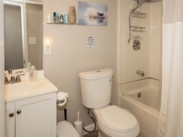 Apartamento, 2 quartos | Banheiro