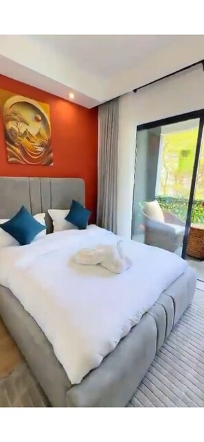 Room - Peaceful and central apartment with fitness room for a relaxing stay. (Nairobi)