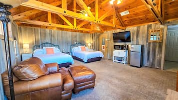 Studio, 2 Queen Beds, Pets Not Allowed, Garden View (Rosemary) | 1 bedroom, individually decorated, individually furnished