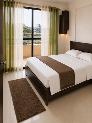 2 bedrooms, bed sheets - Surami Clouds- A Monsoon Retreat near Lonavala (Talegaon Dabhade R)