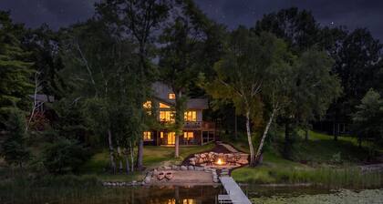 NEW on Lake Ossie! Hot Tub | Sauna| Great Fishing