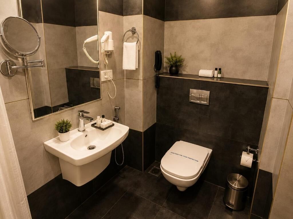 Deluxe Double Room | Bathroom