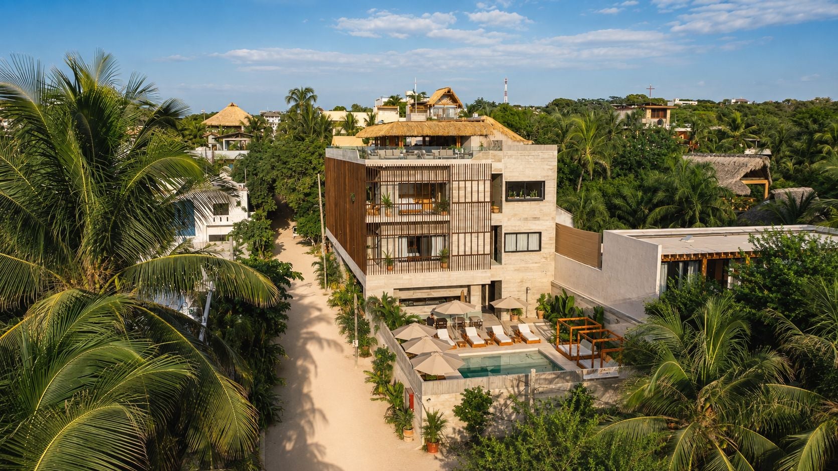 Front of property