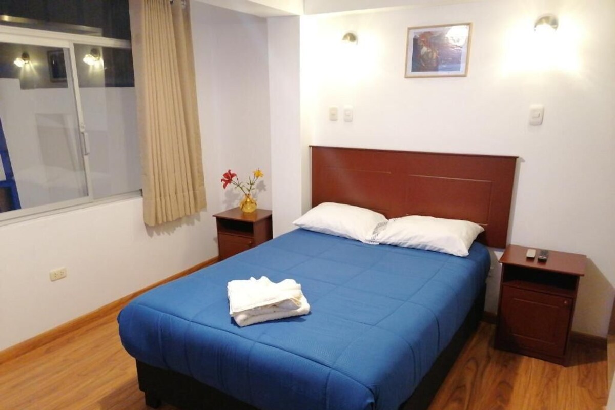 Habitación doble estándar, vista al patio | Insonorización y wifi gratis 