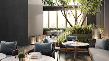 Terrasse sur le toit
