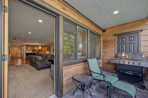 Trillium Lake Condo 302 at South Grand Lodge | Tree-Lined Balcony Views