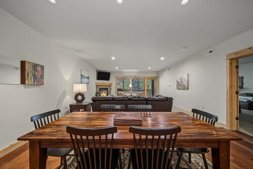 Trillium Lake Condo 302 at South Grand Lodge | Tree-Lined Balcony Views