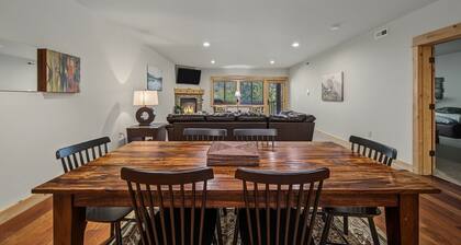 Trillium Lake Condo 302 at South Grand Lodge | Tree-Lined Balcony Views