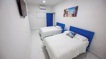 Iron/ironing board, WiFi (free), bed sheets