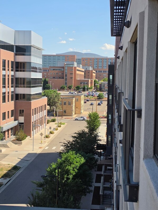 View from property - Cozy 1-bedroom apartment with AC in charming Aurora (Aurora)