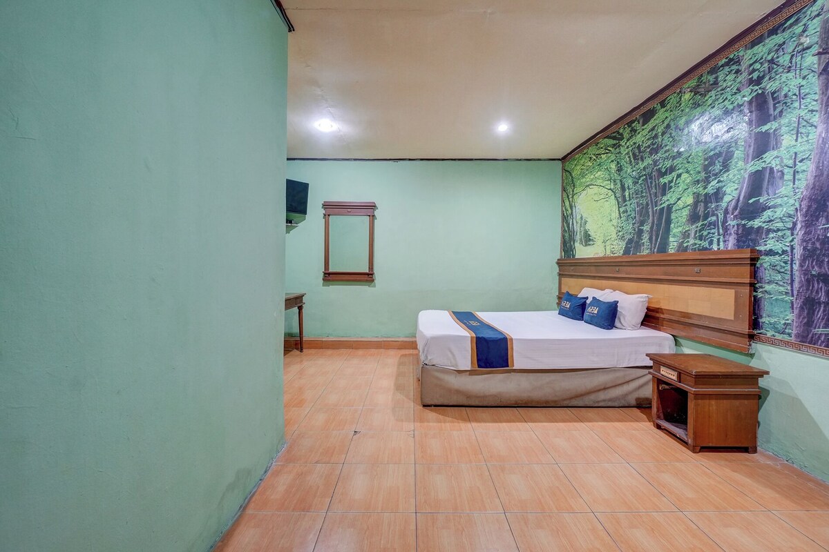 Quarto casal luxo | Escrivaninha, Wi-Fi de cortesia, roupa de cama