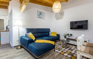 Living area - Lovely home in Divojevici with private swimming pool, can be inside or outside (Divojevici)