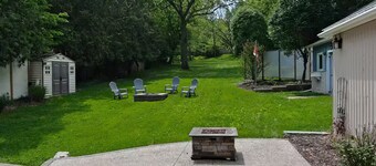 Blair Village Cottage Retreat with Firepit