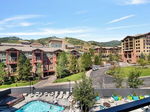 Pool - Canyon Haus 326 | Modern Studio | Mountain View | Heated Pool | Hot Tub | WiFi (Park City)
