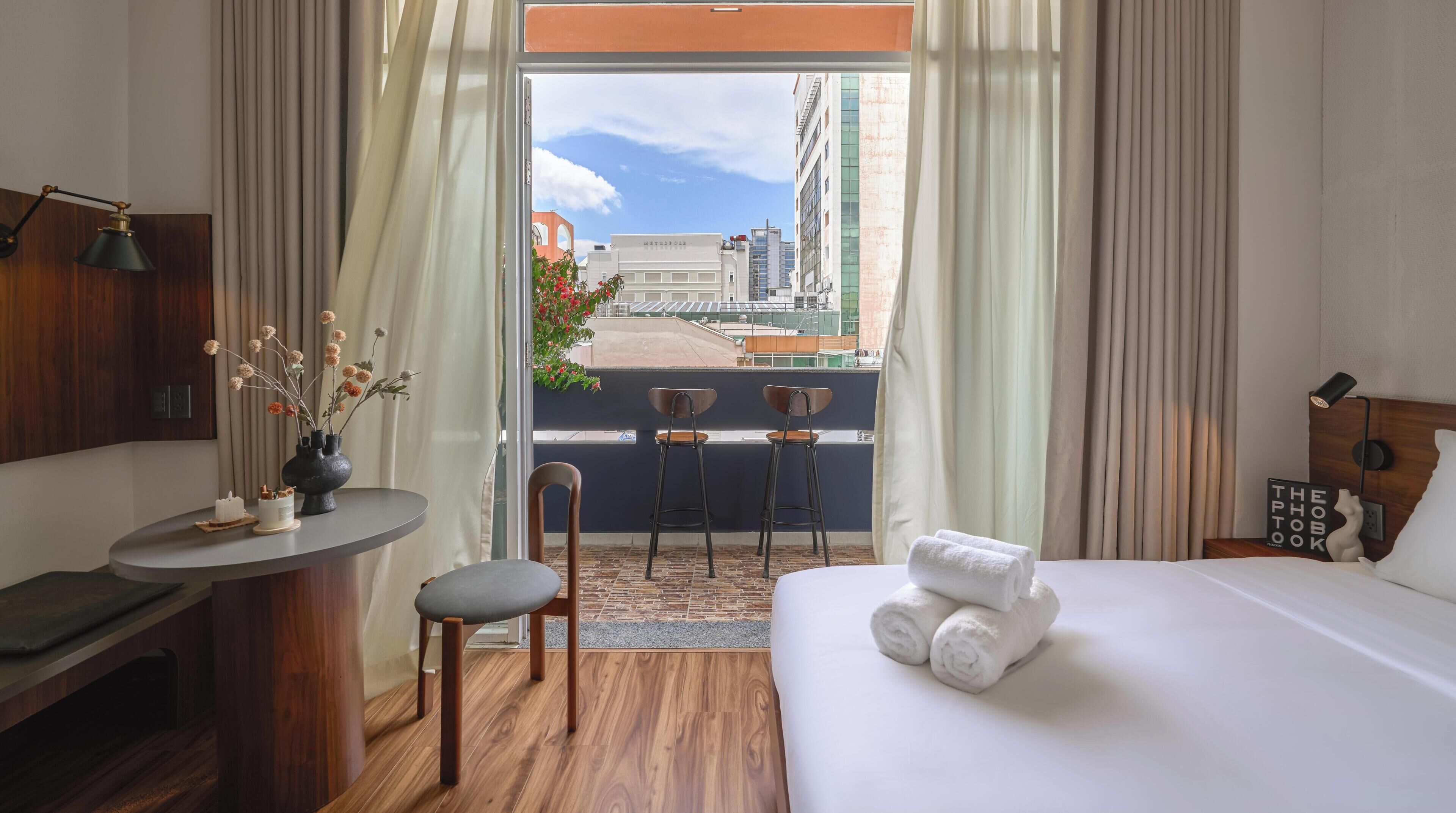 Deluxe-Zimmer, Stadtblick | Terrasse/Patio