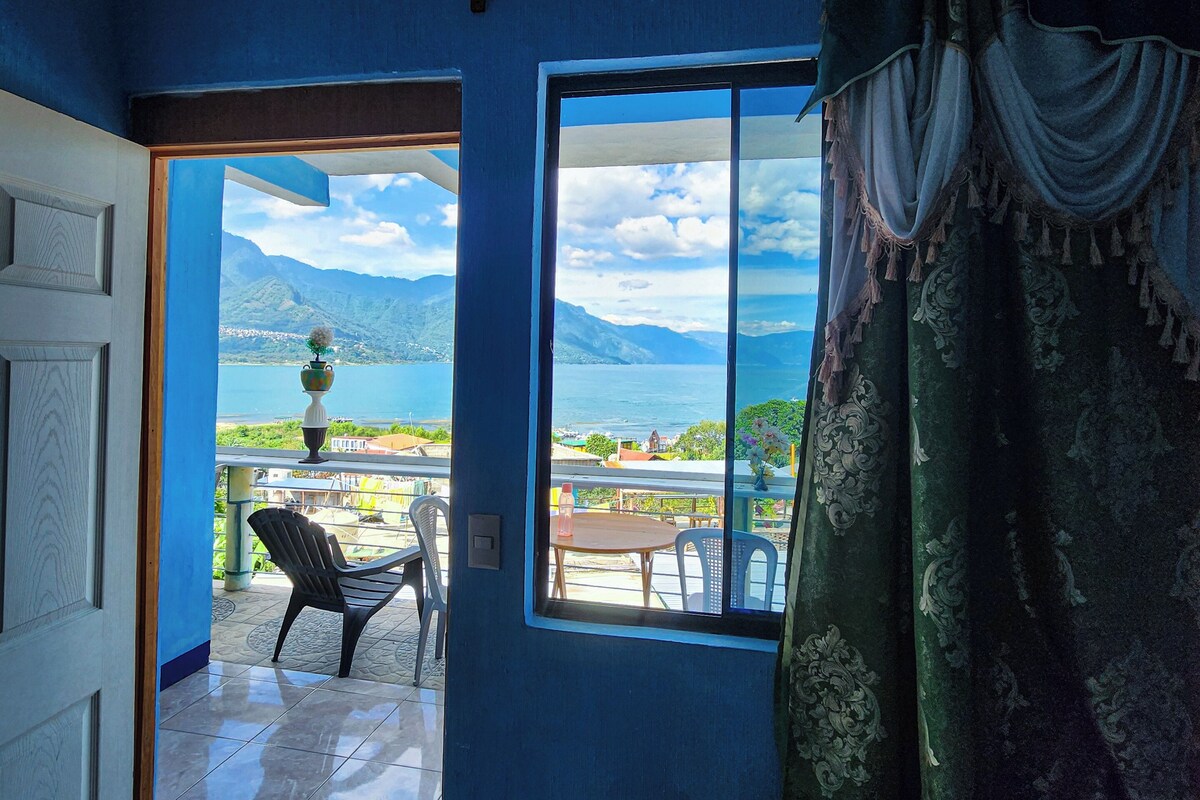 Quarto casal, vista para o lago | Parte interna