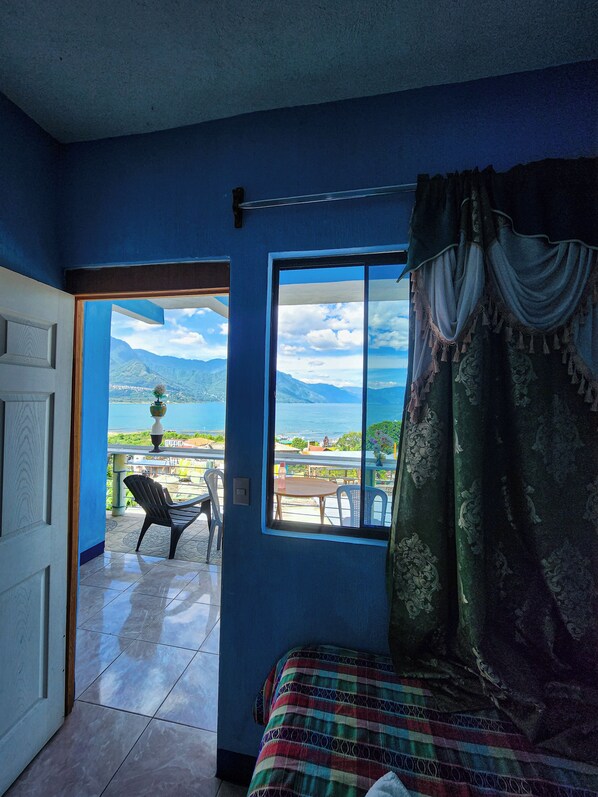 Quarto casal, vista para o lago | Parte interna