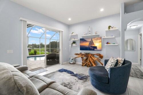 Land O Lakes Lagoon | Private Heated Pool | Lake Front | Luxurious Home