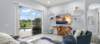 Land O Lakes Lagoon | Private Heated Pool | Lake Front | Luxurious Home