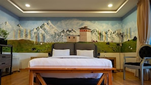 Deluxe Double or Twin Room, Mountain View | Desk, laptop workspace, iron/ironing board, WiFi (free) - Metta Resort & Spa (Paro)