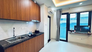 Studio Deluxe, vue ville | Cuisine privée