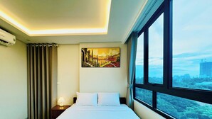 Studio Premium, balcon, vue ville