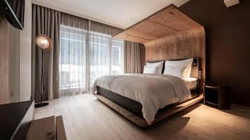 Superior-Doppelzimmer, Balkon, Bergblick