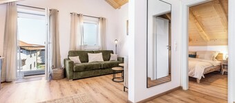 Vacation rental with a separate bedroom, 39 square meters