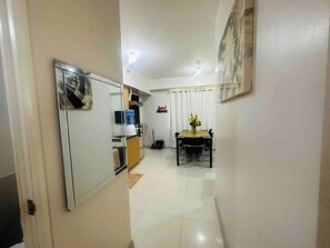 Apartamento, 3 quartos, varanda | Opções para refeição