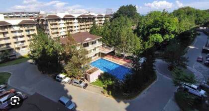 Spacious Davao City Apartment 3 Bedrooms, Pool, and Pine Trees