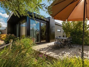 Outdoor dining - De Wiedense Meren - Rietland Lodge | 4p by Interhome (Wanneperveen)