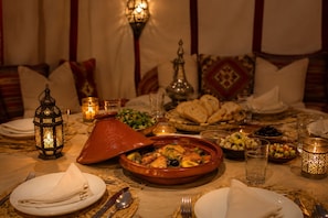 Food and drink - Sara Luxury Camp (Merzouga)